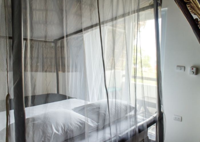 Kit Tela Mosquiteiro Recolhível