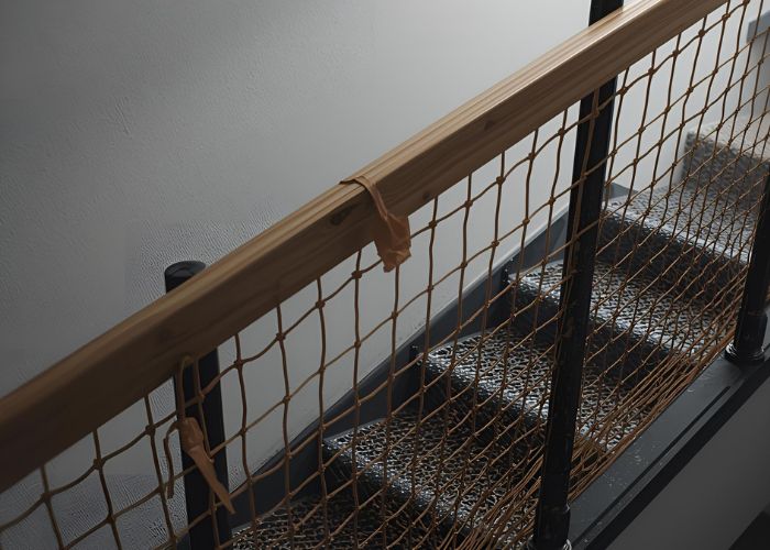 Rede de Proteção para Escadas e Mezaninos